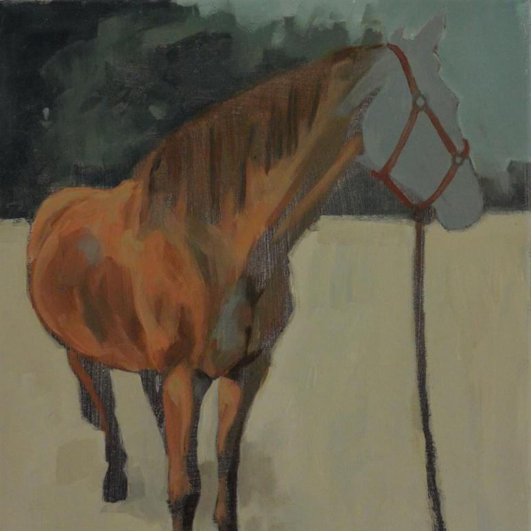2019 Schilderij paard 40x50 (5)